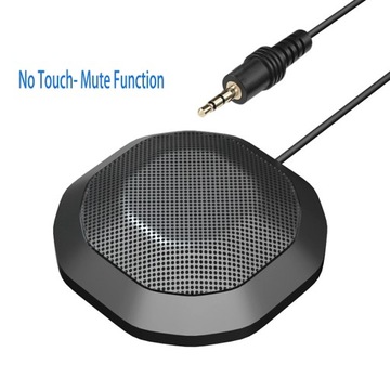 Przenośny 3.5mm wtyczka mikrofon konferencyjny 3