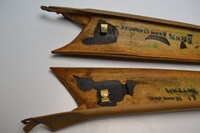 фото thumb №6, Mercedes w116 защитные накладки стоек передних a накладки