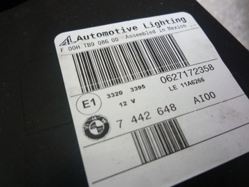 фото thumb №6, Лампи bmw x5 f15 x6 f16 адаптивний led повний led 2018