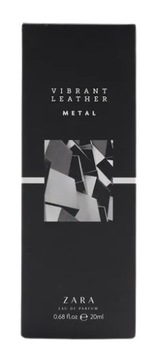 ZARA VIBRANT LEATHER METAL 20 МЛ ДУХИ НОВИНКА