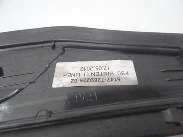 фото thumb №8, Планки накладки порогові bmw f30 lci оригінальний номер 7289225 7260929 комплект