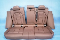 фото thumb №10, Сидіння заднє сидіння шкіра mokka коричневий вентиляція шторка bmw x3 g01 lci