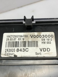 фото thumb №9, Счетчик приборная панель 2k0920843c vag