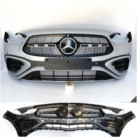 фото thumb №1, Mercedes gla h247 amg lift mopf 23- бампер перед + решётка радиатора решётки направляющие