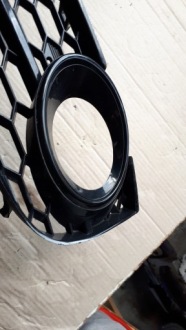 A5 8t решётка бампера левый перед rs plaster соты с Разборки, фото thumb