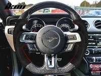 фото thumb №7, Воздуховод карбон + кожа ford mustang 2015-2017