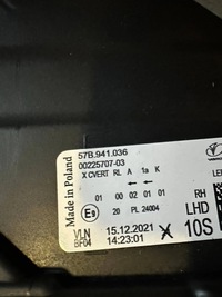 фото thumb №7, Лампи передні skoda karoq 2022