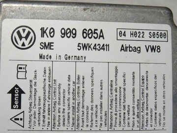 фото thumb №7, Датчики удара датчик подушек vw golf v 5 1k0