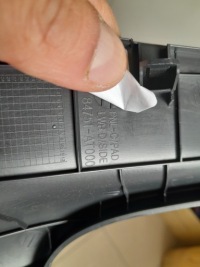 фото thumb №4, Kia niro ii 2022- защита заглушка консоли панели