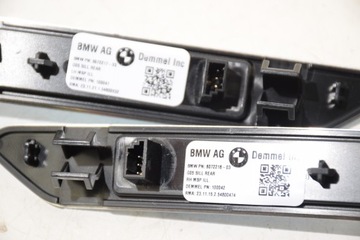 фото thumb №14, Bmw x5 g05 x5m f95 планка накладка порога м-пакет підсвічуваний led комплект