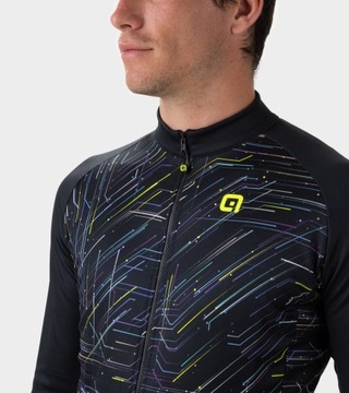 Bluza rowerowa męska Alé Cycling Solid Byte Czarny XL