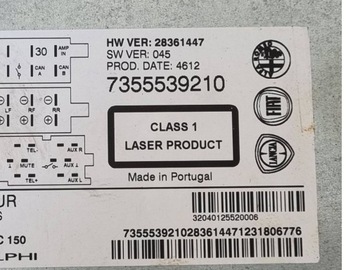 фото thumb №6, Радио автомобильные fiat punto 3 2nd рестайлинг 2013 7355539210