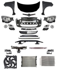 Купить Renault twingo 11-14 перед фара капот ремень, фото thumb