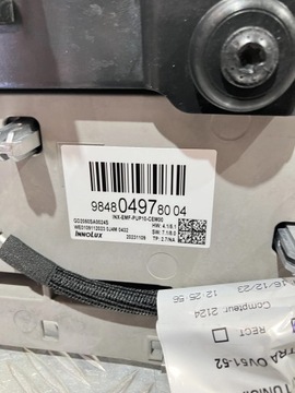 фото thumb №6, Спідометр  дисплей екран lcd uk opel astra l vi hb 22- 9848049780