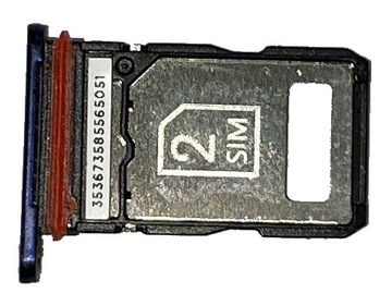 100% ОРИГИНАЛЬНЫЙ ДЕРЖАТЕЛЬ ЛОТКА ДЛЯ SIM-КАРТЫ MOTOROLA EDGE 30 NEO XT2245-1 ФИОЛЕТОВЫЙ