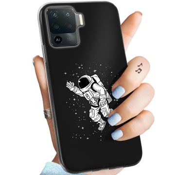 ЧЕХОЛ ДЛЯ OPPO RENO 5 LITE DESIGNS ЧЕХОЛ-РАКЕТА КОСМОНАВТА-КОСМОНАВТА