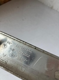 фото thumb №5, Молдинг бампера хром лівий перед c5 iii x7