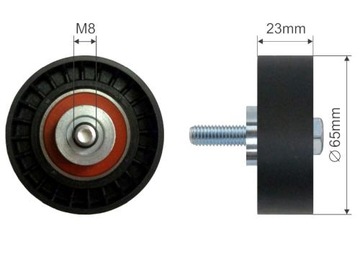 фото thumb №1, Ролик натяжитель fiat siena albea 1.2