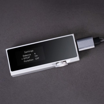 iBasso DC07 Pro — портативный ЦАП/усилитель — 4x CS43131 — 0,96-дюймовый OLED-экран — черный