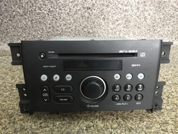 Radio radioodtwarzacz CD MP3 WMA Suzuki Grand Vitara 2 II BDB
