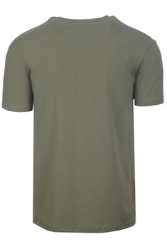T-SHIRT MĘSKI KOSZULKA BAWEŁNIANA KHAKI TS2345_M