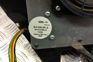 фото thumb №10, Сабвуфер audi a3 sportback 8pa 8l0035381g 1.8l бензин 118kw 2003