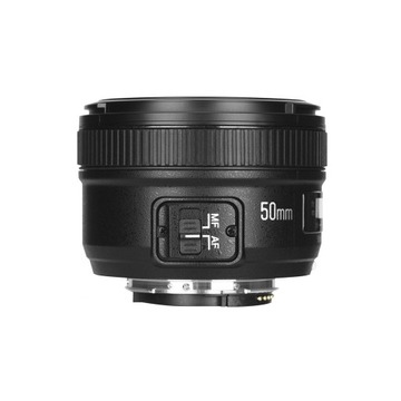 Объектив YONGNUO YN50 мм F1,8 AF 1:1,8 стандартный с фиксированным фокусным расстоянием