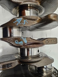 фото thumb №14, Audi a5 8t 07- 1.8 tfsi 07- cabd блок двигуна wał колінчастий поршні шатуни