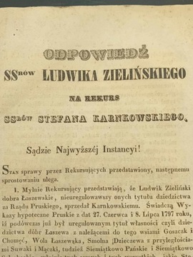Сводка документов по документам. Зелинскис против сук Карнковскис