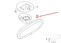 фото thumb №7, Mini cooper r50,s r53 interior rear вид mirror ec 51161508456