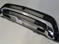 фото thumb №9, Mercedes gls 166 x166 решітка середня нижня нижній спойлер хром