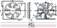 фото thumb №1, Вентилятор радіатора 250w з рама 850050 nissens