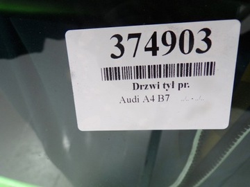 фото thumb №15, Audi a4 b7 sedan двері праві зад лак lz9y