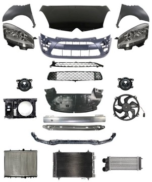 фото thumb №1, Citroen c4 picasso 10-13 перед капот бампер pas