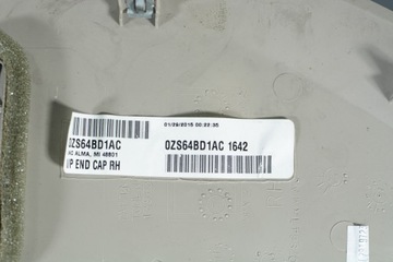 CHRYSLER TOWN COUNTRY V КРЫШКА ПРИБОРНОЙ ПАНЕЛИ СПРАВА