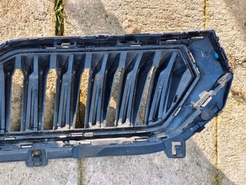 фото thumb №7, Решётка радиатора решётка перед переднее skoda karoq рестайлинг 57a853653g полный org