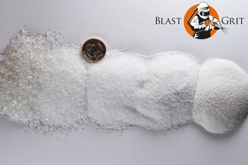 Szkło do przecinarki 0,3 - 0,8 mm 20kg Atest PZH piasek szklany kwarcowy