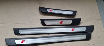 фото thumb №1, S4 b8 рестайлінг a4 планка планки порогові накладки sline 4x перед зад