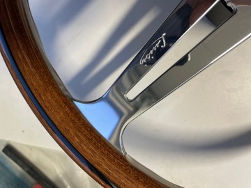 фото thumb №11, Руль деревянная 37cm włoska классика