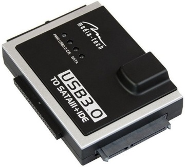Мостовой адаптер Media-Tech MT5100 SSD HDD IDE SATA USB3.0