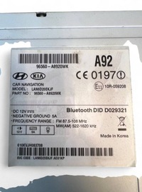 фото thumb №8, 96560a8920wk 96560a8920 96560-a8920 радіо kia optima iv jf 2015-2020