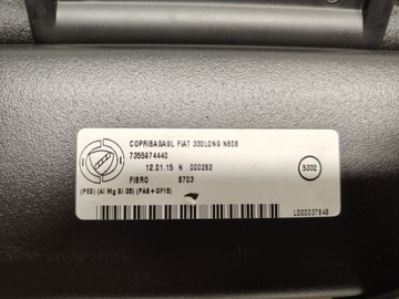 фото thumb №9, Fiat 500l длинный ролета багажника оригинал 7355974440