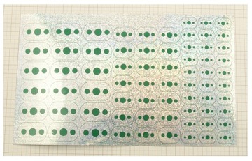 Голографическая фольга с печати для производства WTP-NO. 351 25x15 см F1