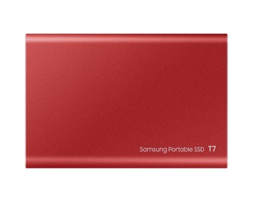 Твердотельный накопитель Samsung T7 2 ТБ USB 3.2 красный