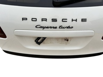 фото thumb №10, Porsche cayenne turbo 92a крышка зад багажника комплектная белая