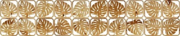 MONSTERA PAD ДЕРЕВЯННАЯ ЛИСТОЧНАЯ ТАРЕЛКА КОВРИК