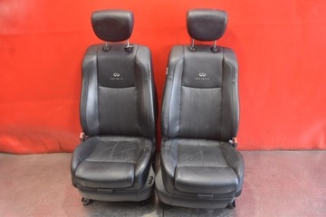 фото thumb №12, Сидіння сидіння комплект боковина обшивки шкіряні eu infiniti fx 2 ii рестайлінг 11-13