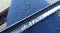 фото thumb №9, A4 b8 рестайлинг планка кузовная крыша правая чёрная