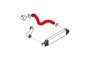 фото thumb №13, Шланг турбіни mitsubishi outlander 2.2 дизель з прямим уприскуванням 150