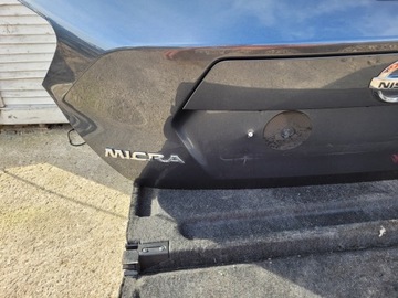 фото thumb №5, Крышка багажника задняя зад nissan micra v k14 k-14